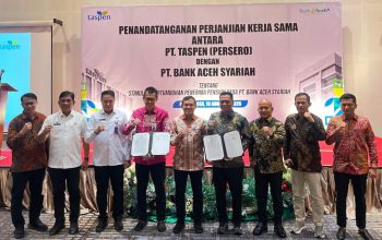Bank Aceh-TASPEN Perkuat Kerja Sama Pengelolaan Dana Pensiun