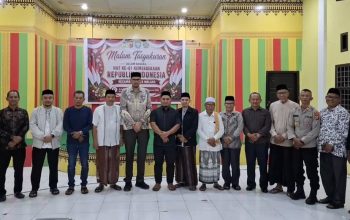 Malam Tasyakuran HUT ke-81 RI di Kuta Malaka Jadi Momentum Perkuat Persatuan dan Silaturahmi
