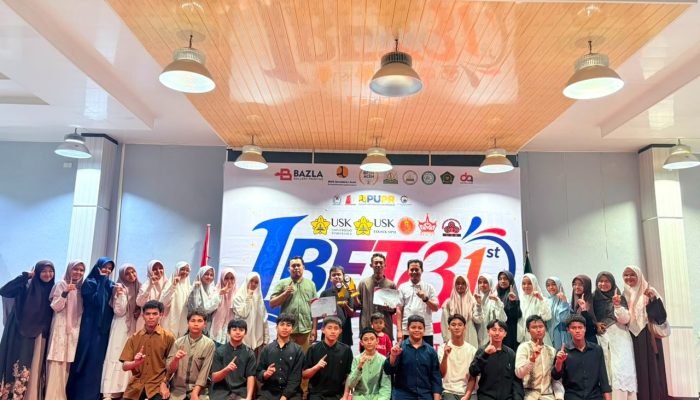 Dua Santri Ruhul Qur’ani Juara LBFT XXXI Regional Aceh Barat-Nagan Raya