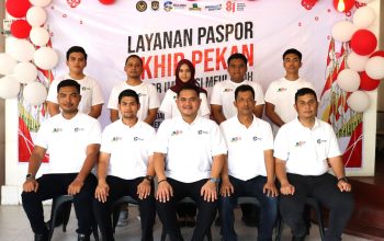 Semarak HUT ke-81 Kemerdekaan RI, Imigrasi Meulaboh Hadirkan Layanan Paspor Akhir Pekan di Blangpidie