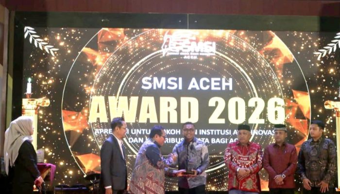 Raih SMSI Award 2026, Bupati Abdya Safaruddin: Penghargaan Ini Harus Saya Buktikan dengan Kinerja