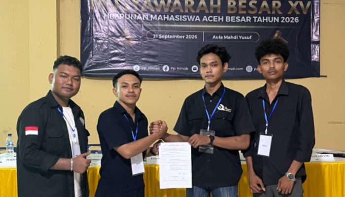 Gantikan Isratullah, Teuku Afwan Karami Pimpin PP-HIMAB 2026–2028