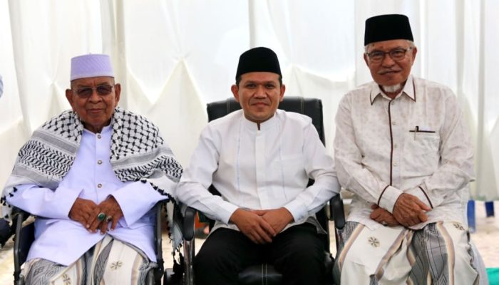 Wagub Aceh Hadiri Haul Ummi Arongan ke-1, Pererat Silaturahmi dengan Ulama dan Dayah di Aceh Besar dan Bireuen