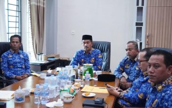 Wabup Aceh Besar Ikuti Rakor Percepatan Rehabilitasi Jaringan Irigasi Pascabencana