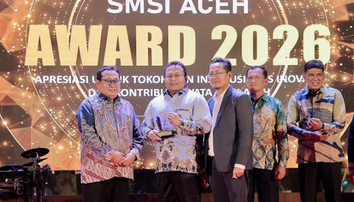 Wali Kota Sabang Zulkifli H. Adam Raih SMSI Aceh Award sebagai Tokoh Penggerak Pariwisata dan Ekonomi