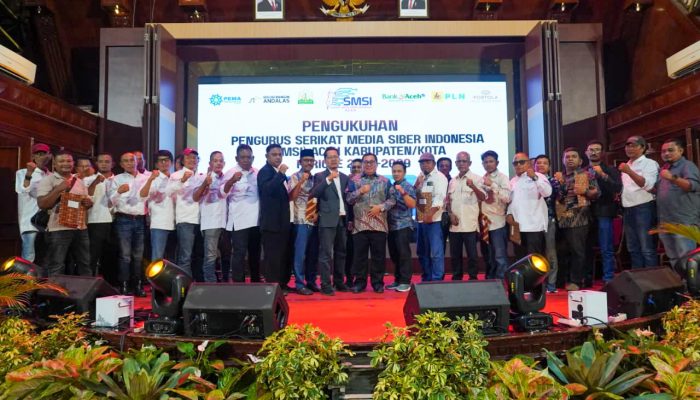 Perkuat Organisasi Media Siber, SMSI Lantik Pengurus di 10 Kabupaten/Kota Aceh