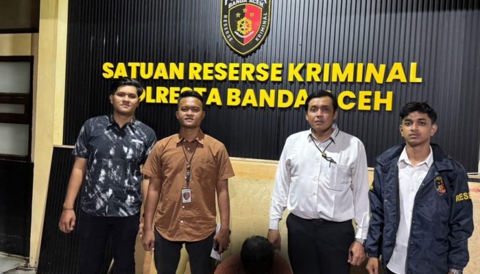 Pria 61 Tahun Diamankan Polresta Banda Aceh dalam Kasus Dugaan Pemerkosaan Anak