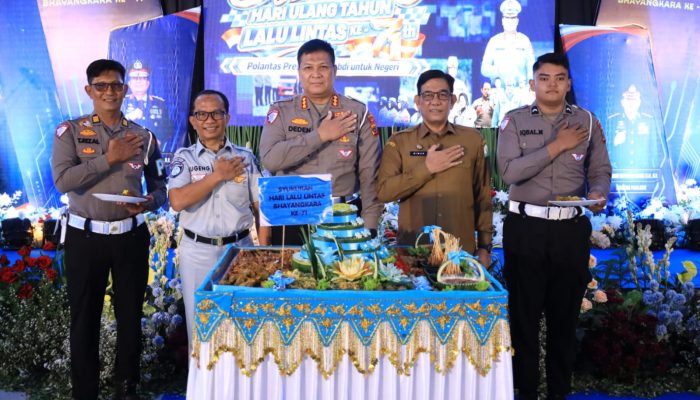 Hari Lalu Lintas Bhayangkara ke-71, Ditlantas Polda Aceh Teguhkan Komitmen Layani Masyarakat Secara Humanis