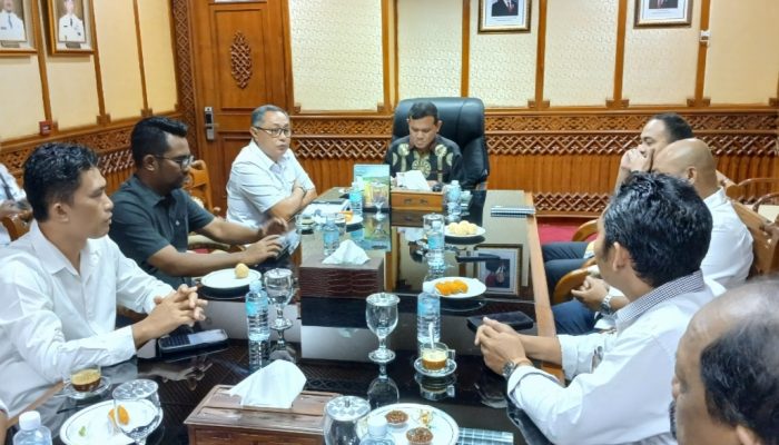 Wagub Dek Fadh Terima Kunjungan FPRMI Aceh