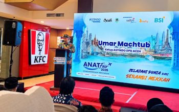 ANAT Fair 2026 Digelar, Astindo Dorong Aceh Jadi Gerbang Wisata Dunia