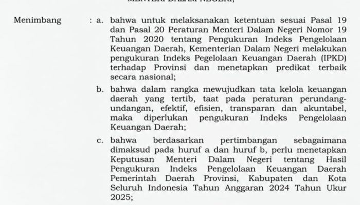 Aceh Besar Terbaik se-Aceh dalam Pengelolaan Keuangan Daerah Tahun 2024