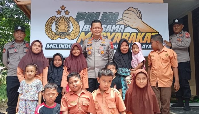 Tepati Janji, Kapolres Aceh Selatan Resmikan Rumah Rehab Janda Eks Kombatan GAM