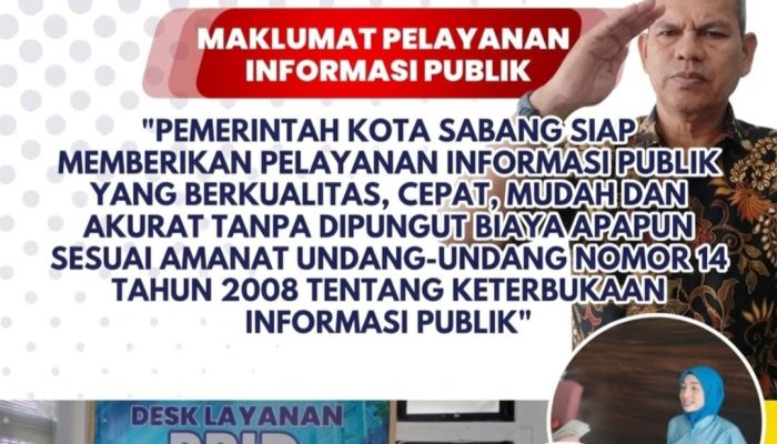 PPID Jadi Ujung Tombak Keterbukaan Informasi Publik di Kota Sabang