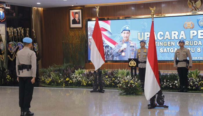 Polri Lepas 140 Personel FPU 8 MINUSCA, Siap Jalankan Misi Perdamaian di Afrika Tengah