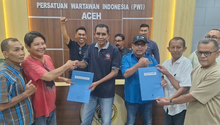Hari Pertama Pendaftaran, Dua Calon Ketua dan Dua Calon DKP PWI Aceh Mendaftar