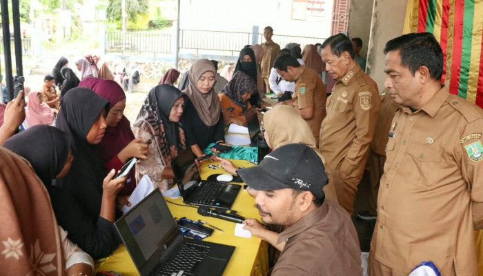 Pantau Aktivasi IKD di Paya Seunara, Wakil Wali Kota Sabang Tekankan Kemudahan Layanan