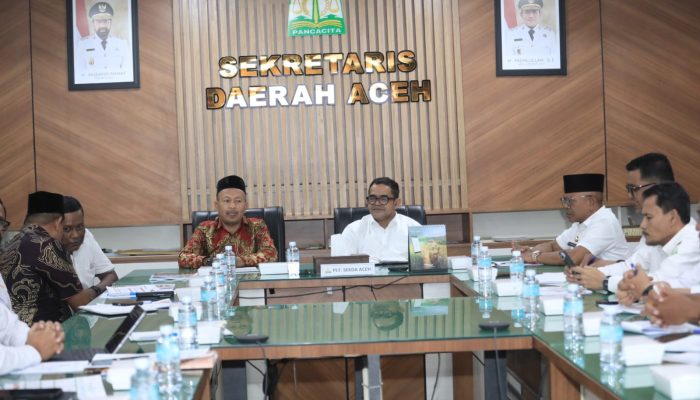 Plt. Sekda Aceh Ikuti Rapat Persiapan Pelaksanaan PORA XV Aceh Jaya
