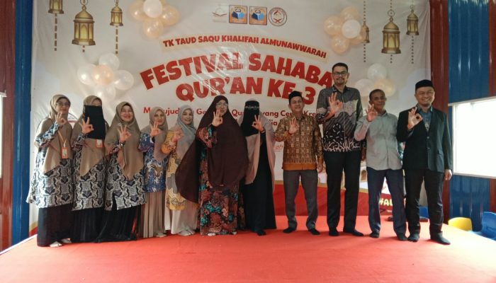 Staf Ahli Bupati Aceh Besar Fata Muhammad Buka Festival Sahabat Quran KE-3 TK TAUD SaQu Khalifah Al Munawwarah