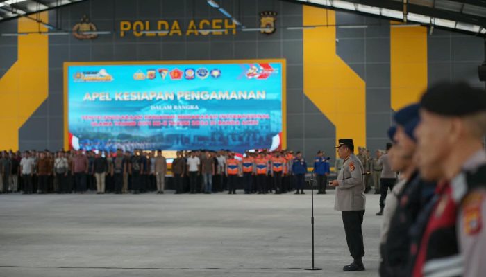 Polda Aceh Kerahkan 1.820 Personel untuk Amankan Mudzakarah Internasional Ulama Tauhid Sufi