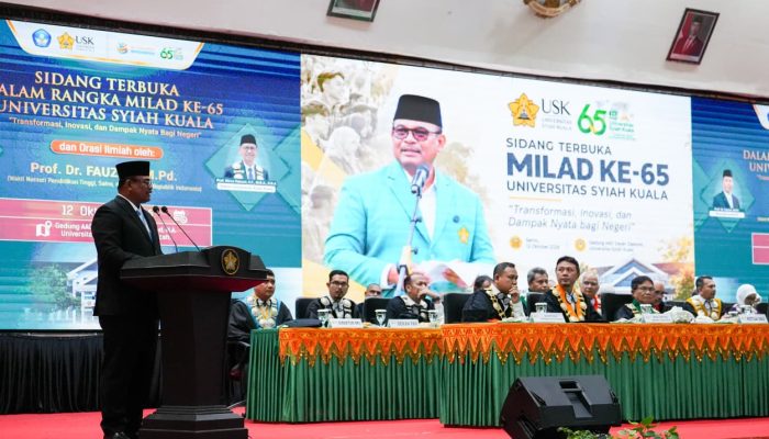Milad ke-65, Ketua MWA Tegaskan USK Harus Unggul, Solutif, dan Kontributif bagi Negeri