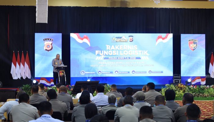 Wakapolda Aceh Buka Rakernis Fungsi Logistik 2026, Tekankan Tata Kelola yang Akuntabel