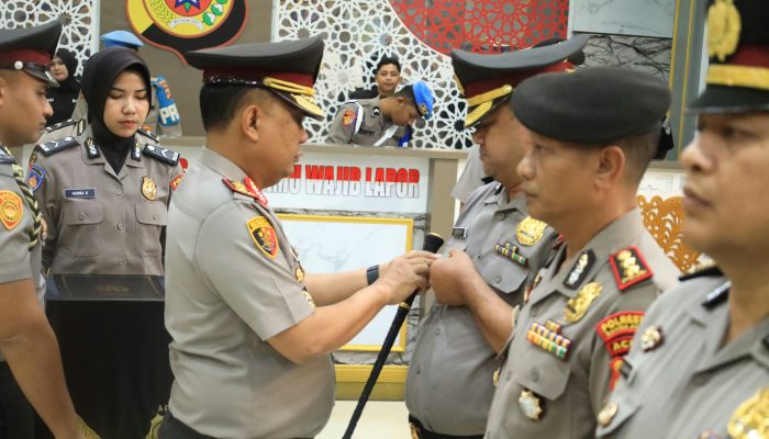 Kapolda dan Wakapolda Aceh Dianugerahi Pin Emas Kapolri