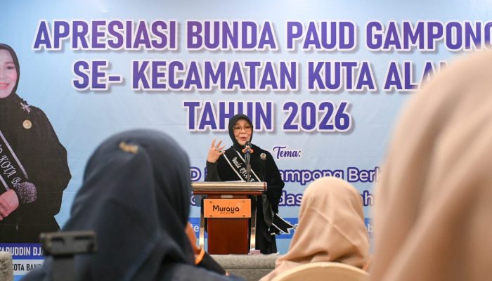 Buka Lomba Bunda PAUD Kuta Alam, Illiza Ajak Perkuat Pendidikan Anak Sejak Dini