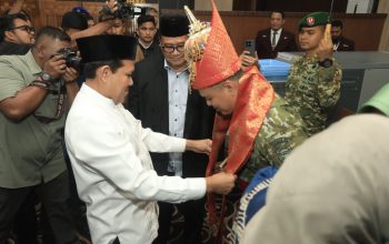 Wagub Dek Fadh dan Forkopimda Sambut Pangdam IM Brigjen TNI Mahesa Fitriadi, Putra Aceh yang Kembali Mengabdi di Tanah Kelahiran