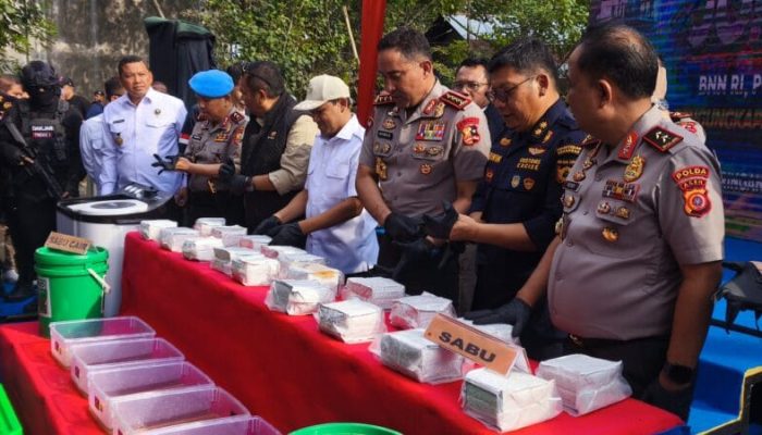 Ungkap Laboratorium Sabu 1,2 Ton di Pidie, Kapolri Beberkan Dugaan Jaringan Lintas Negara