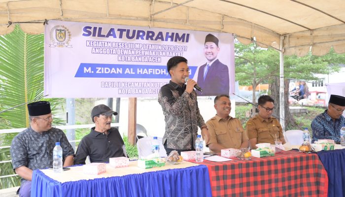 Reses di Peunayong, Zidan Al Hafidh Tampung Aspirasi Warga