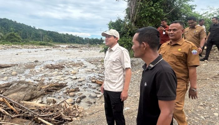 Tinjau D.I. Seunong, Wagub Dek Fadh Dorong Perbaikan Segera