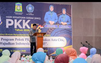HKG PKK ke-54, Bupati Syech Muharram Minta Kader Perkuat Edukasi Penurunan Stunting
