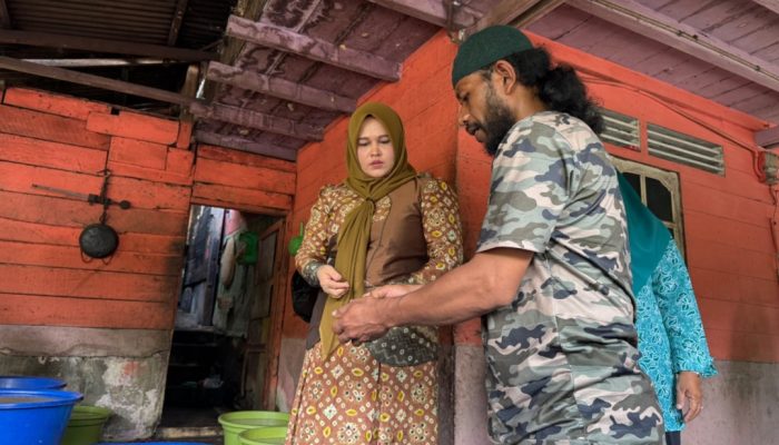 Mukarramah Fadhlullah Kunjungi Sentra Pengolahan Kolang-Kaling di Tangse