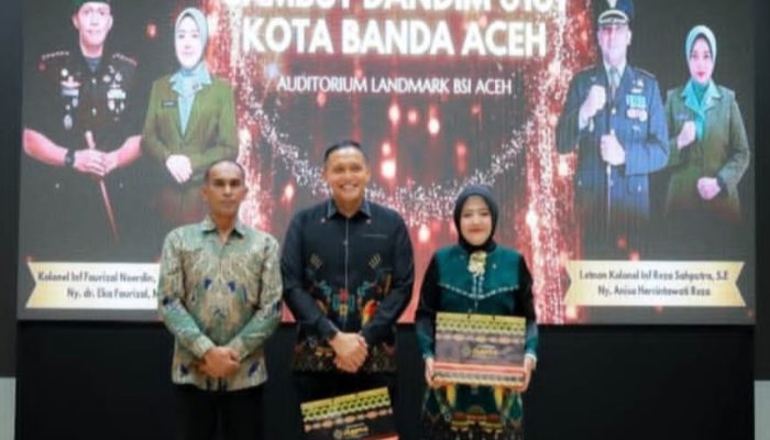 Kapolres Aceh Besar Hadiri Malam Lepas Sambut Dandim 0101/Kota Banda Aceh