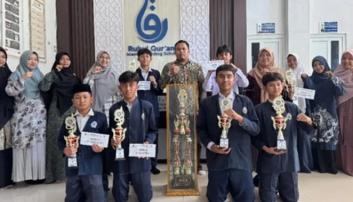 MTs Ruhul Qur’ani Sabet Gelar Juara Umum APRESIASI Madrasah Aceh Barat 2026